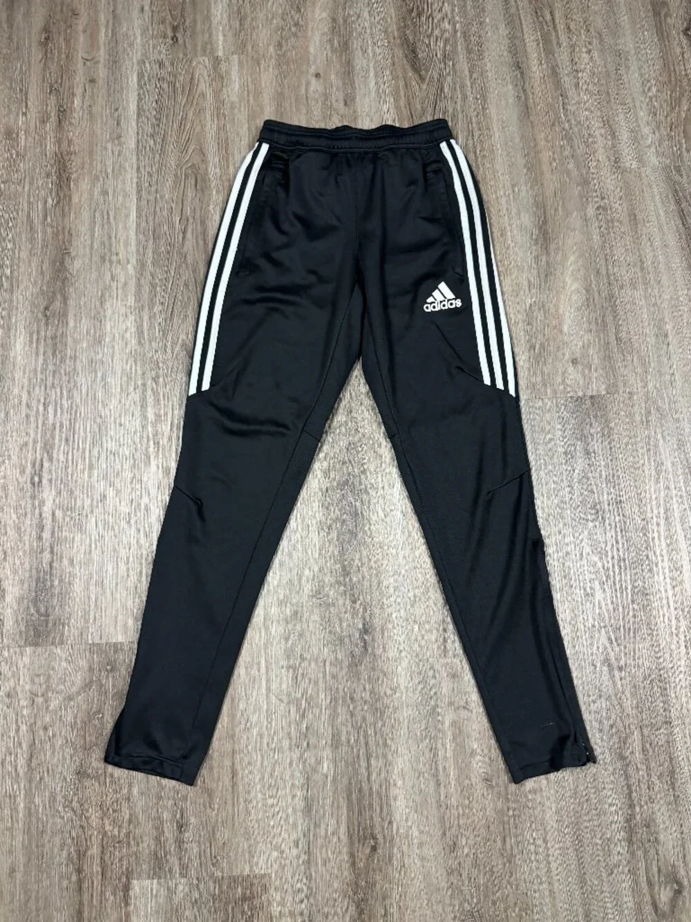 Mens Adidas Tiro 17 Track Pants Black/White Size S